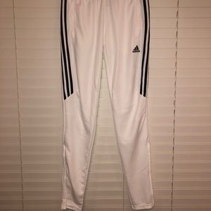 Adidas Ladies White Athletic Pants